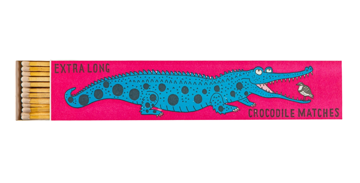 Crocodile Long Luxury Matches