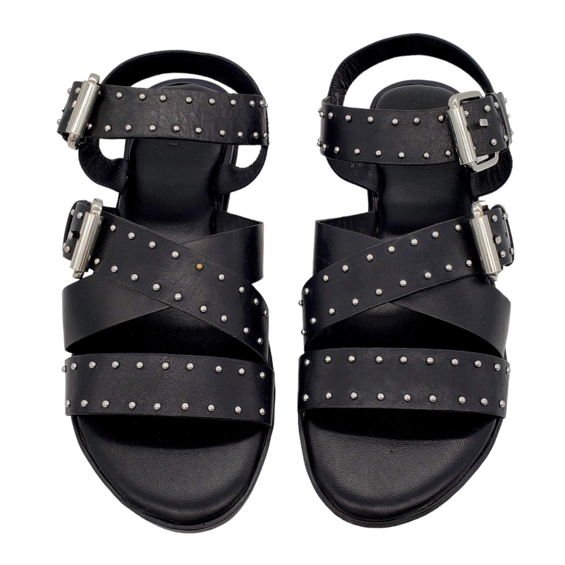 Hush Black/Silver Brimpton Sandals