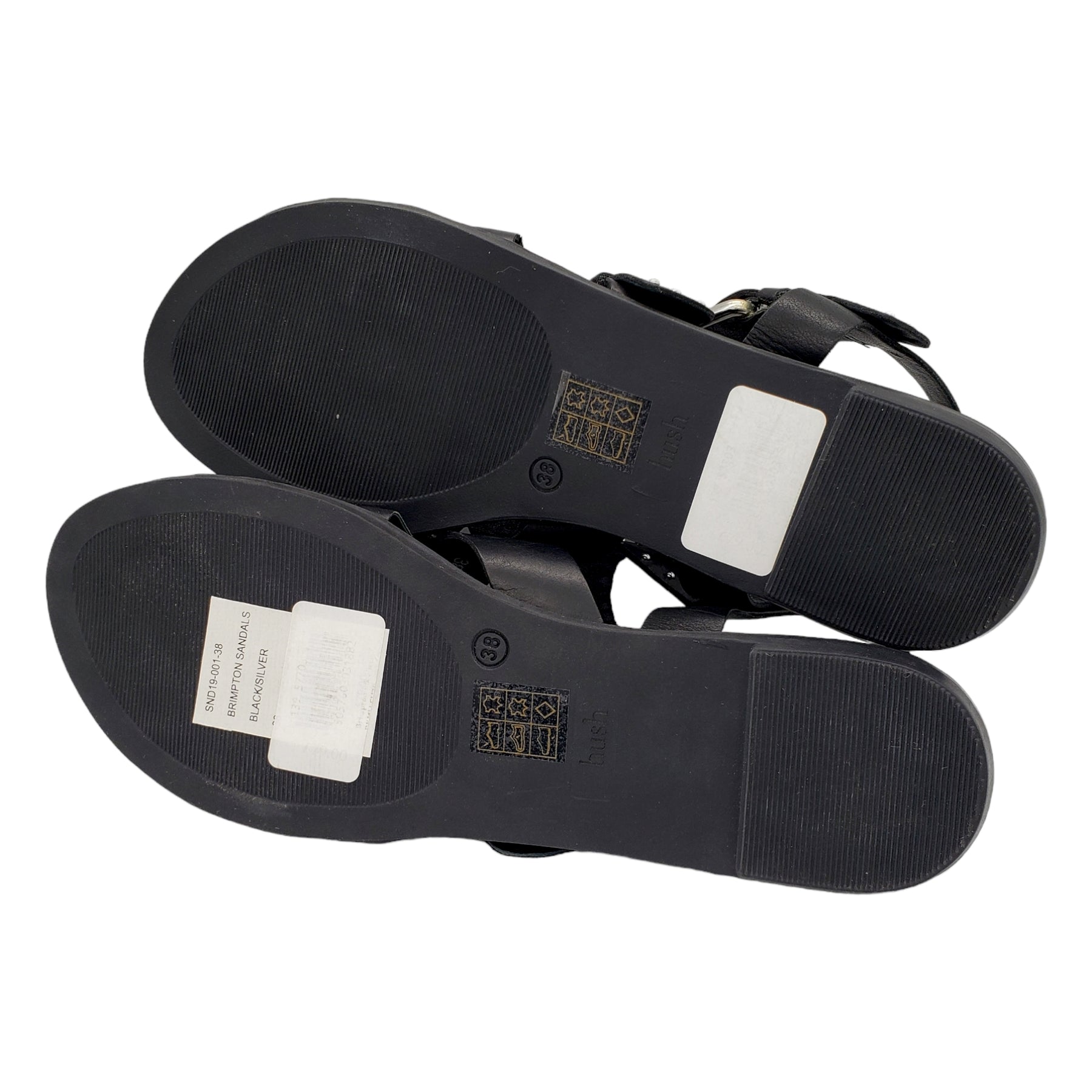 Hush Black/Silver Brimpton Sandals