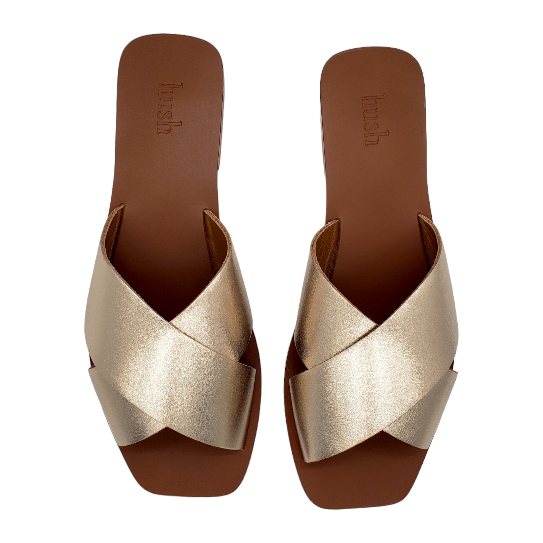 Hush Light Gold Elgin Sandals