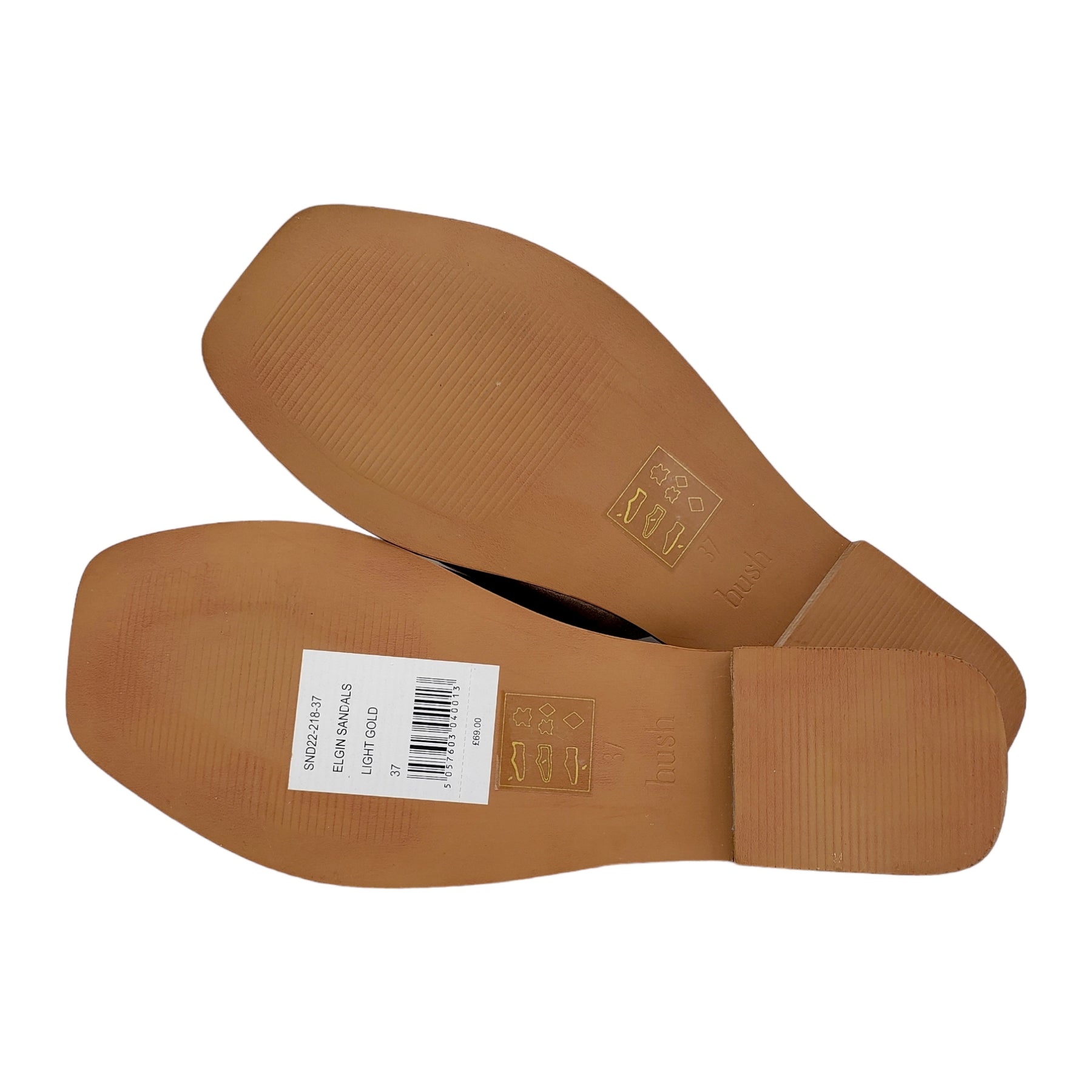 Hush Light Gold Elgin Sandals