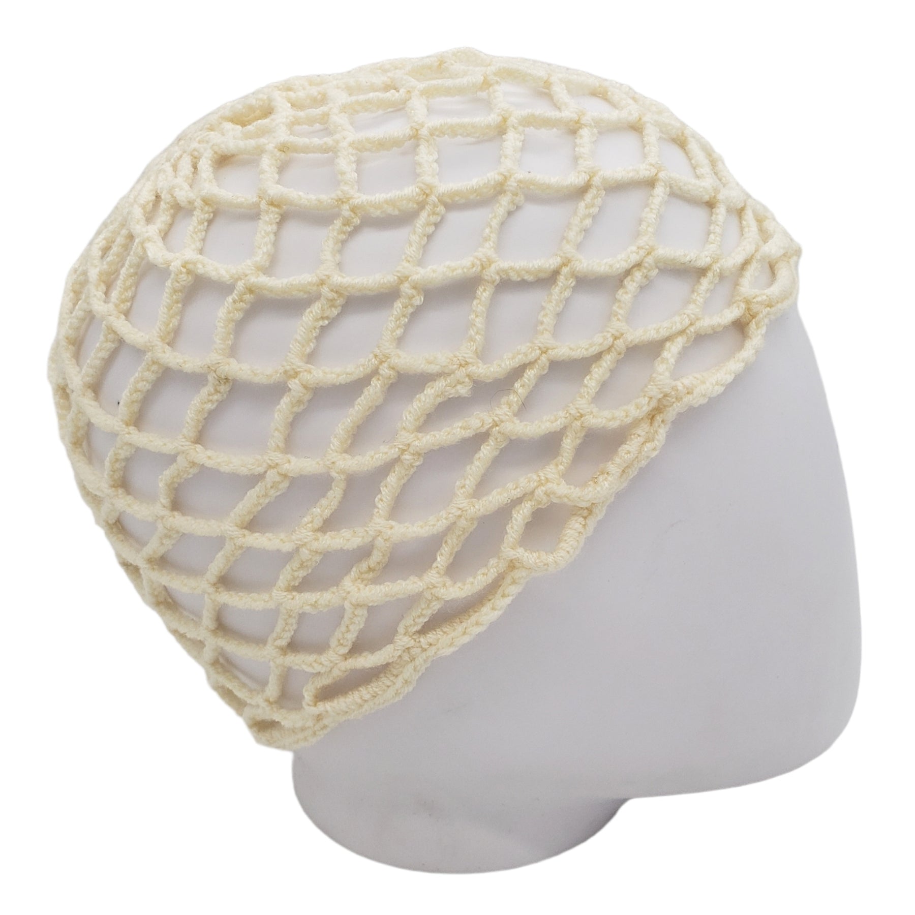 Vintage Cream Crochet Hat