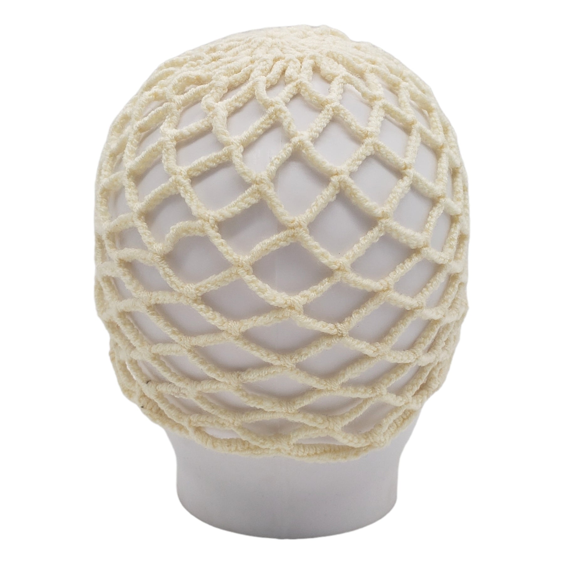 Vintage Cream Crochet Hat