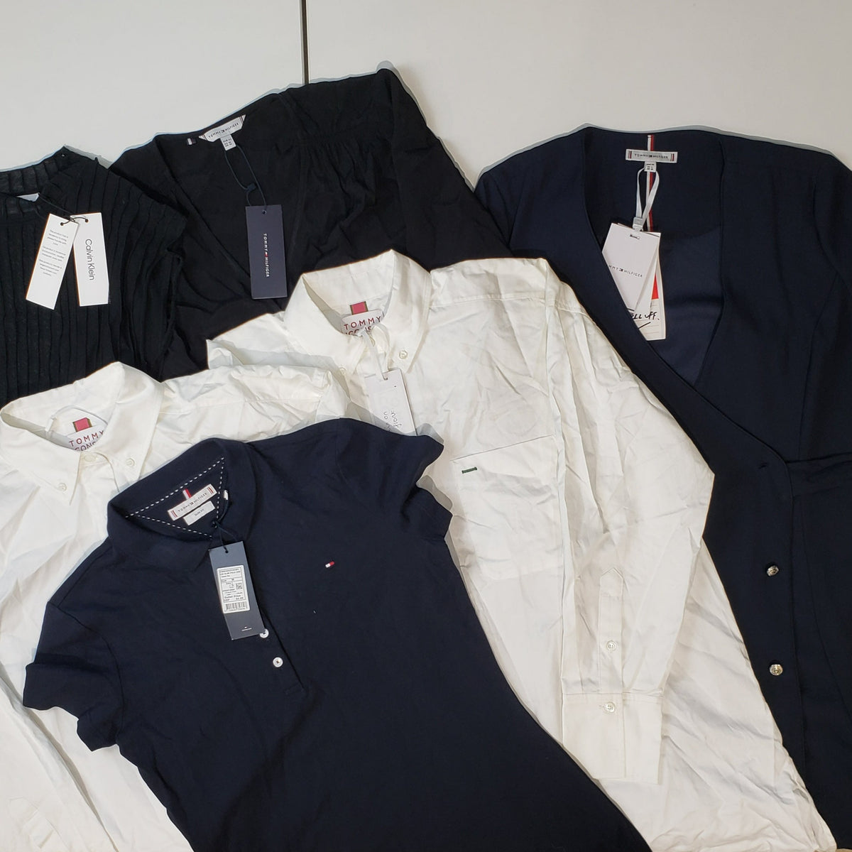 x6 Women's Mixed Tommy Hilfiger & Calvin Klein Mixed Colour Dresses Bundle