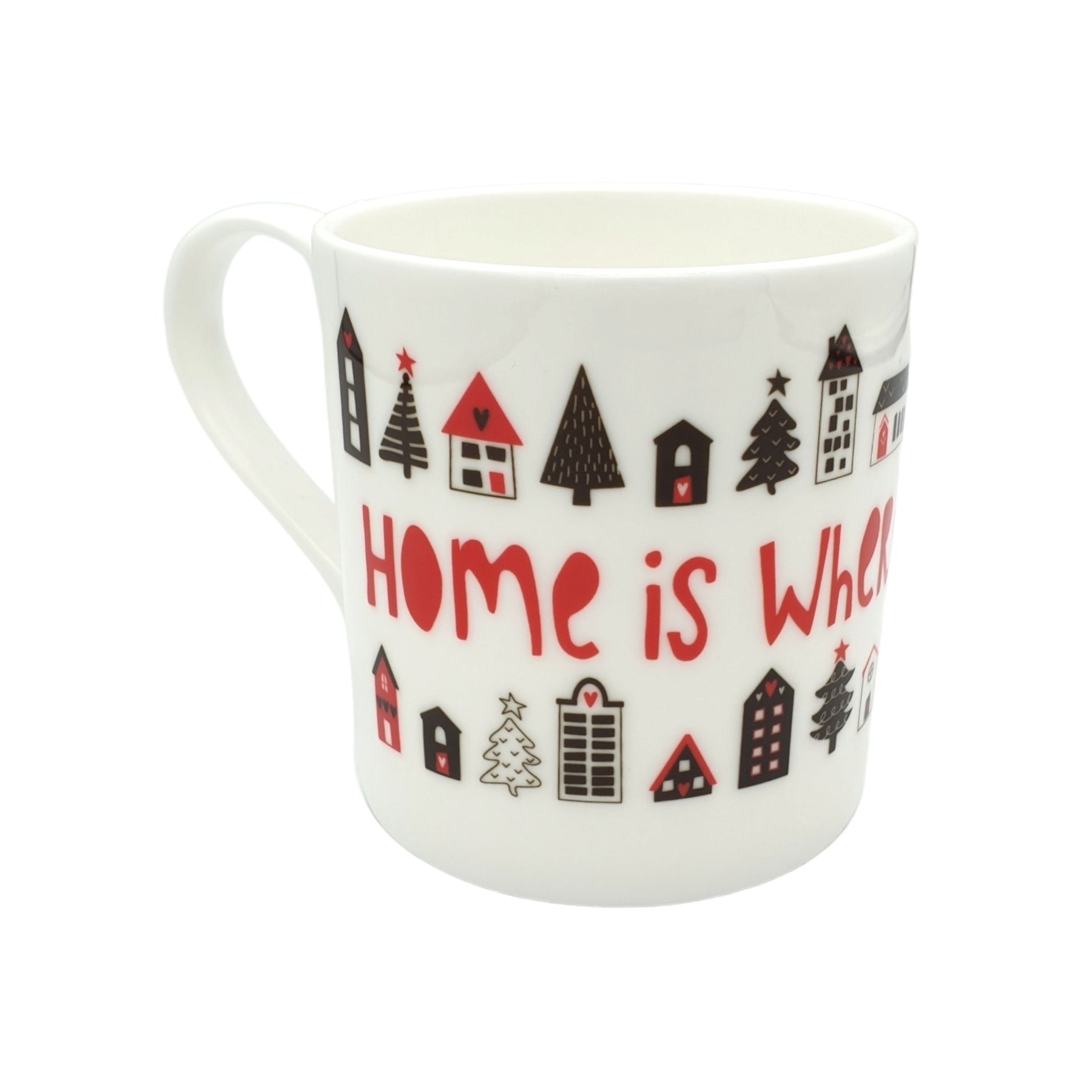 Crisis Editions Bone China Mug - Exclusive "Home is where the Love is" Design