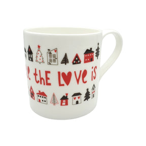 Crisis Editions Bone China Mug - Exclusive "Home is where the Love is" Design