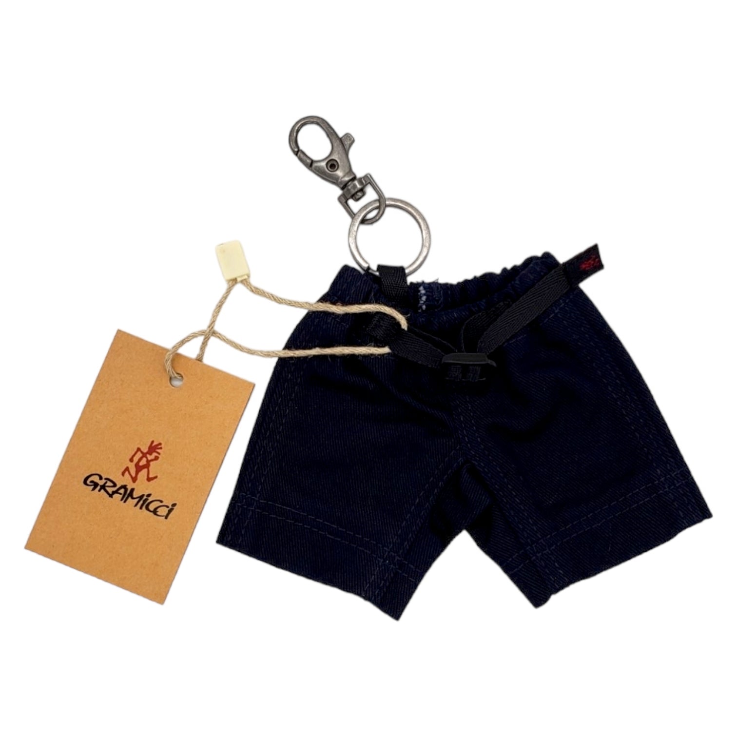Gramicci Navy Shorts Key Ring