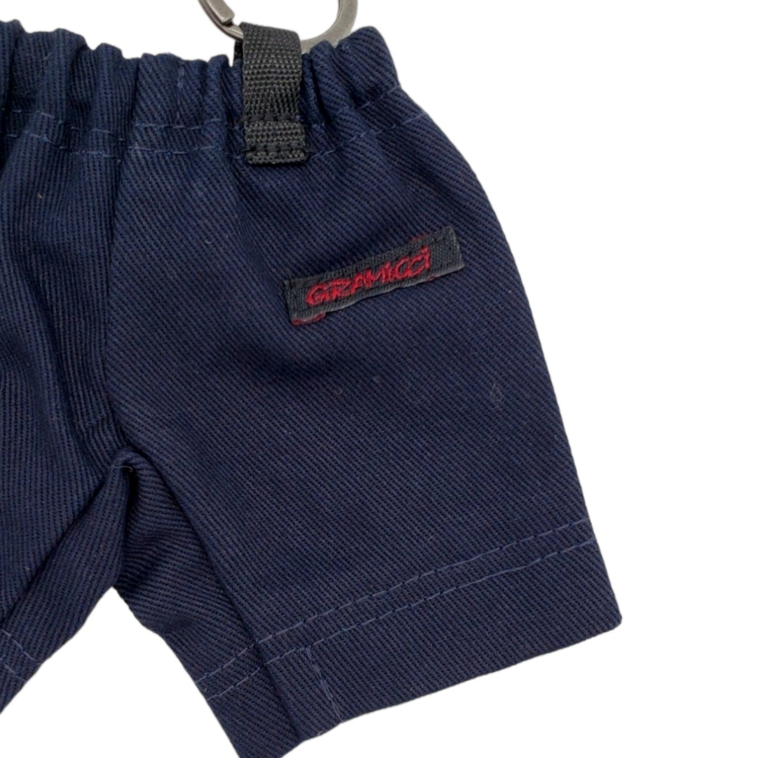 Gramicci Navy Shorts Key Ring