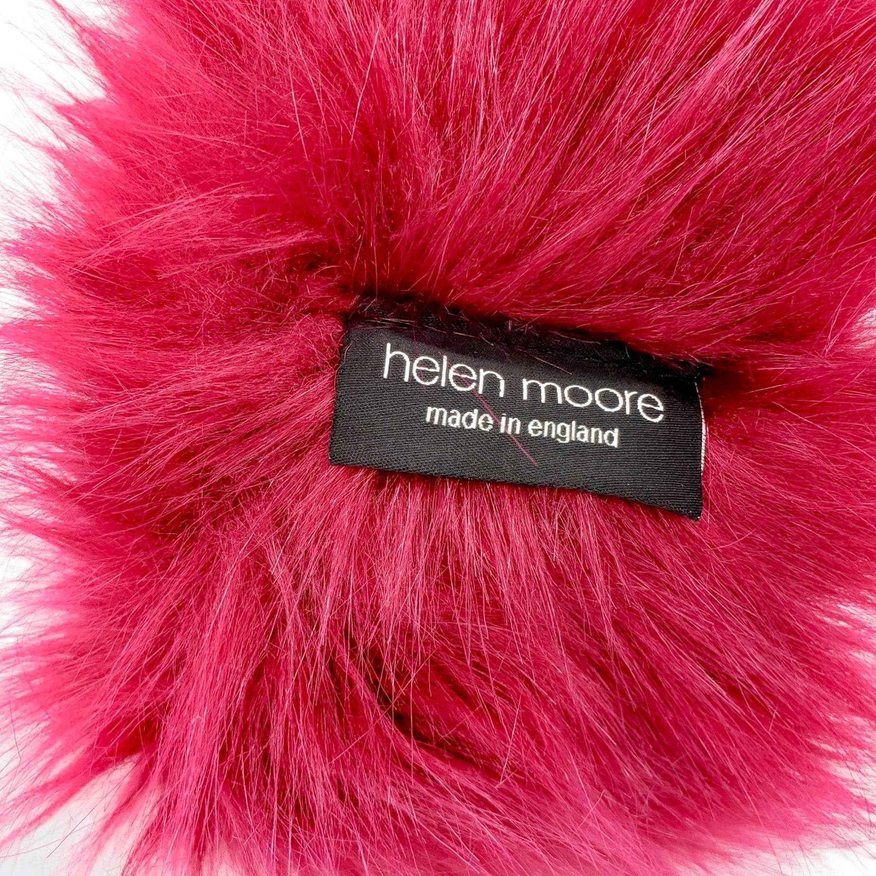 Helen Moore x NRBY Deep Pink Faux Fur Head Band