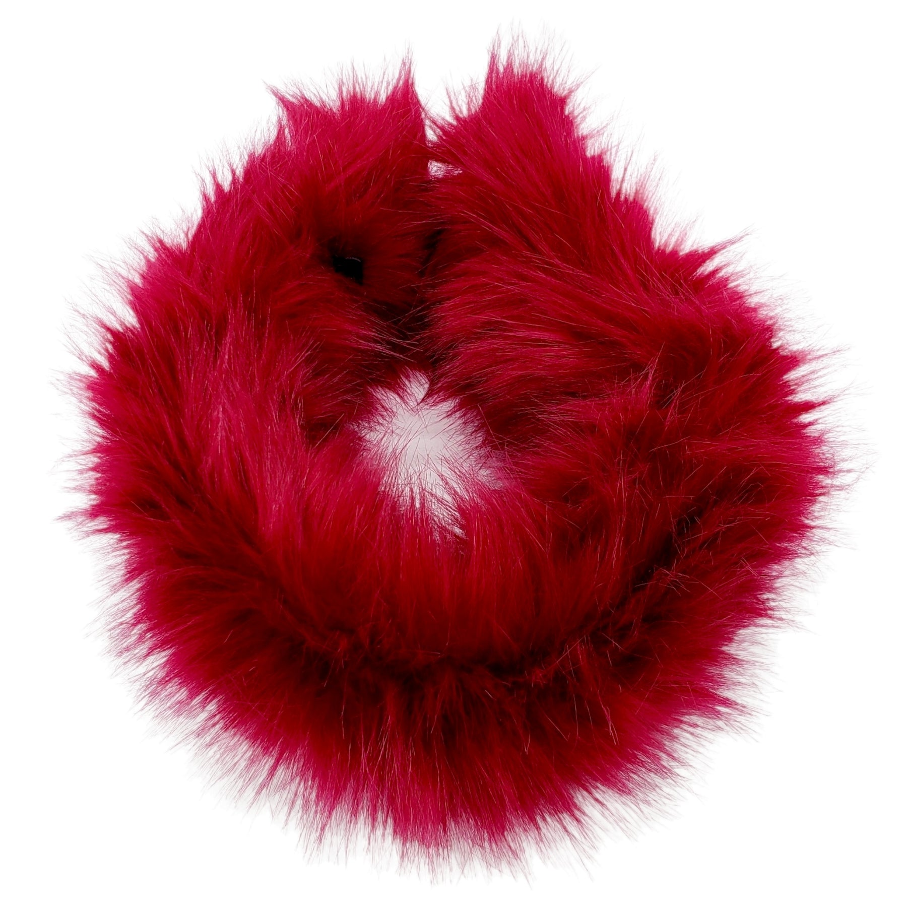 Helen Moore x NRBY Deep Pink Faux Fur Head Band