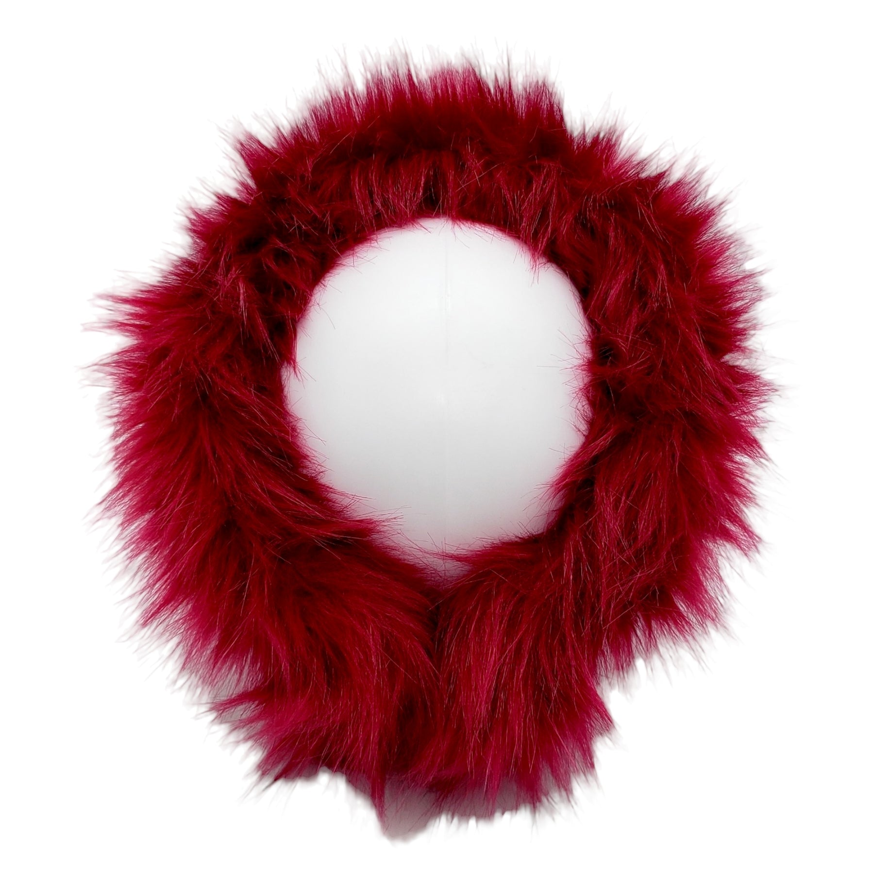 Helen Moore x NRBY Deep Pink Faux Fur Head Band