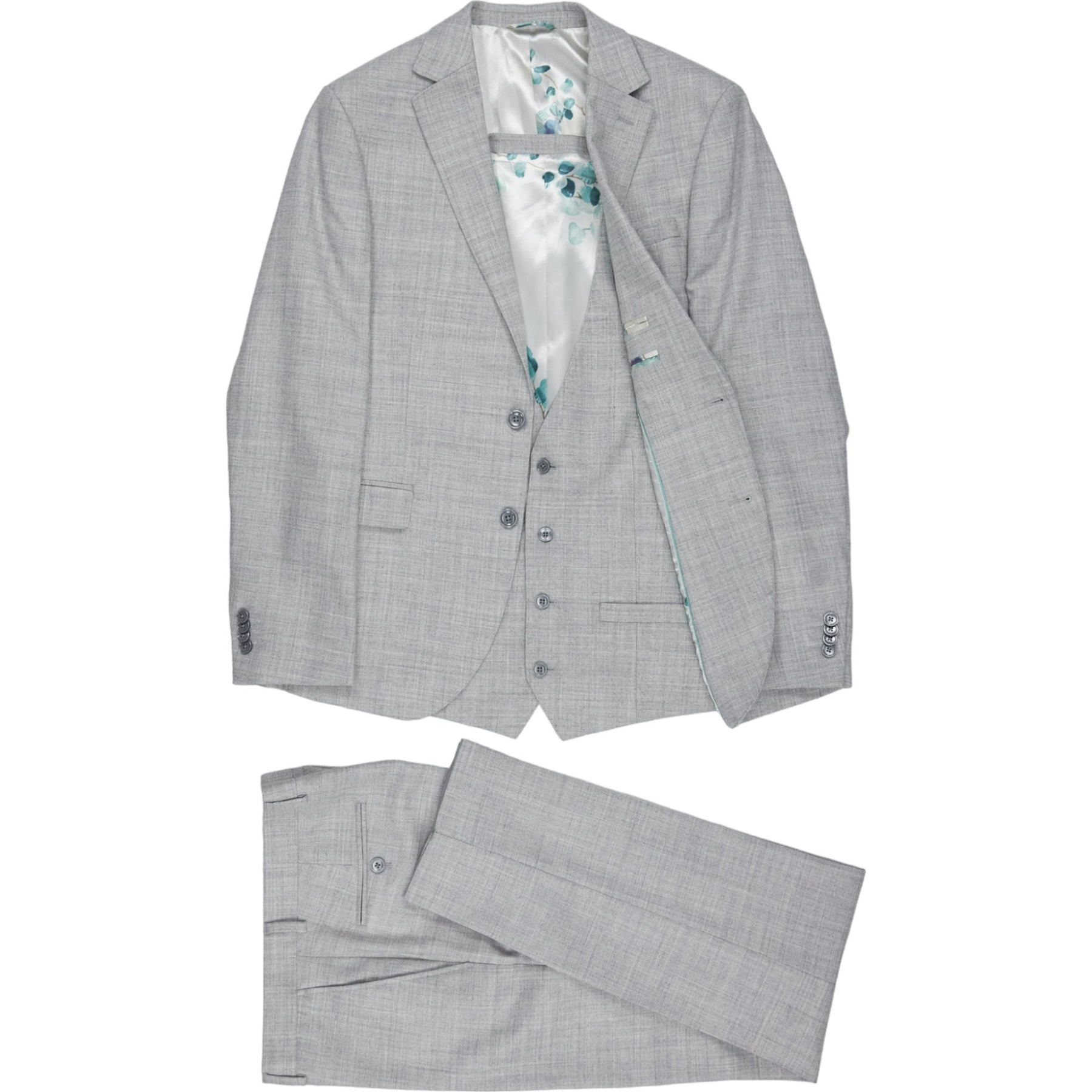 French Connection Grey Slim Fit Suit