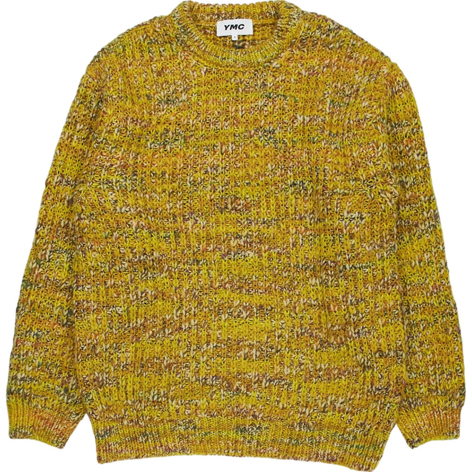 YMC Yellow Multi Knit Jumper