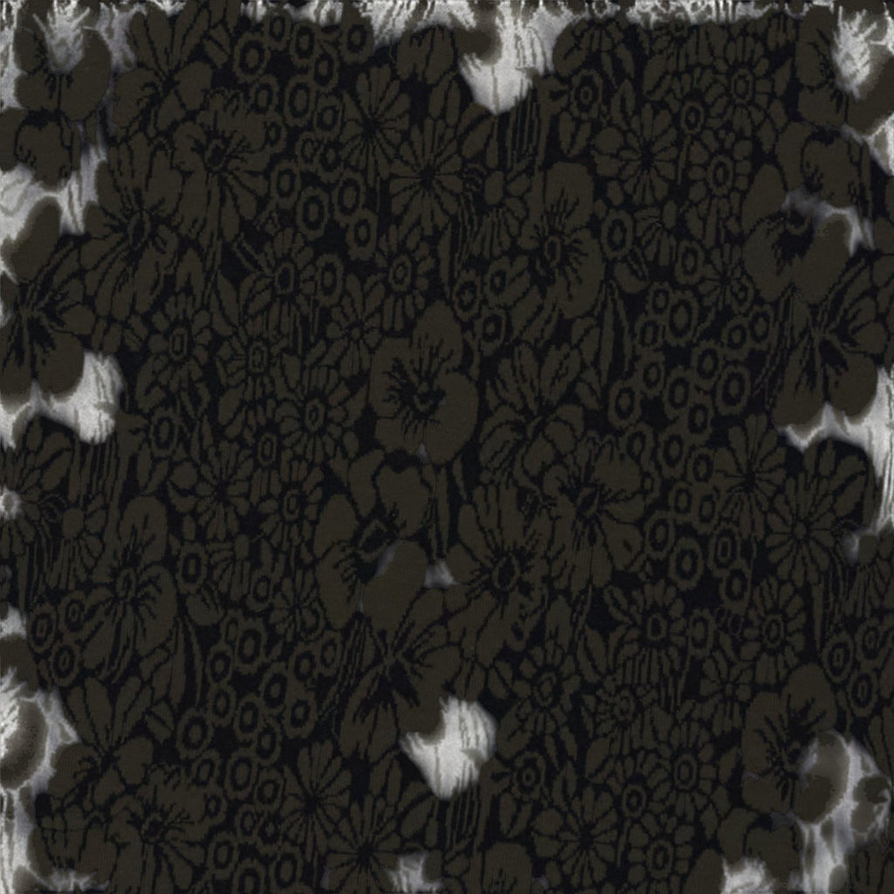 YMC Black Floral Pattern Dress