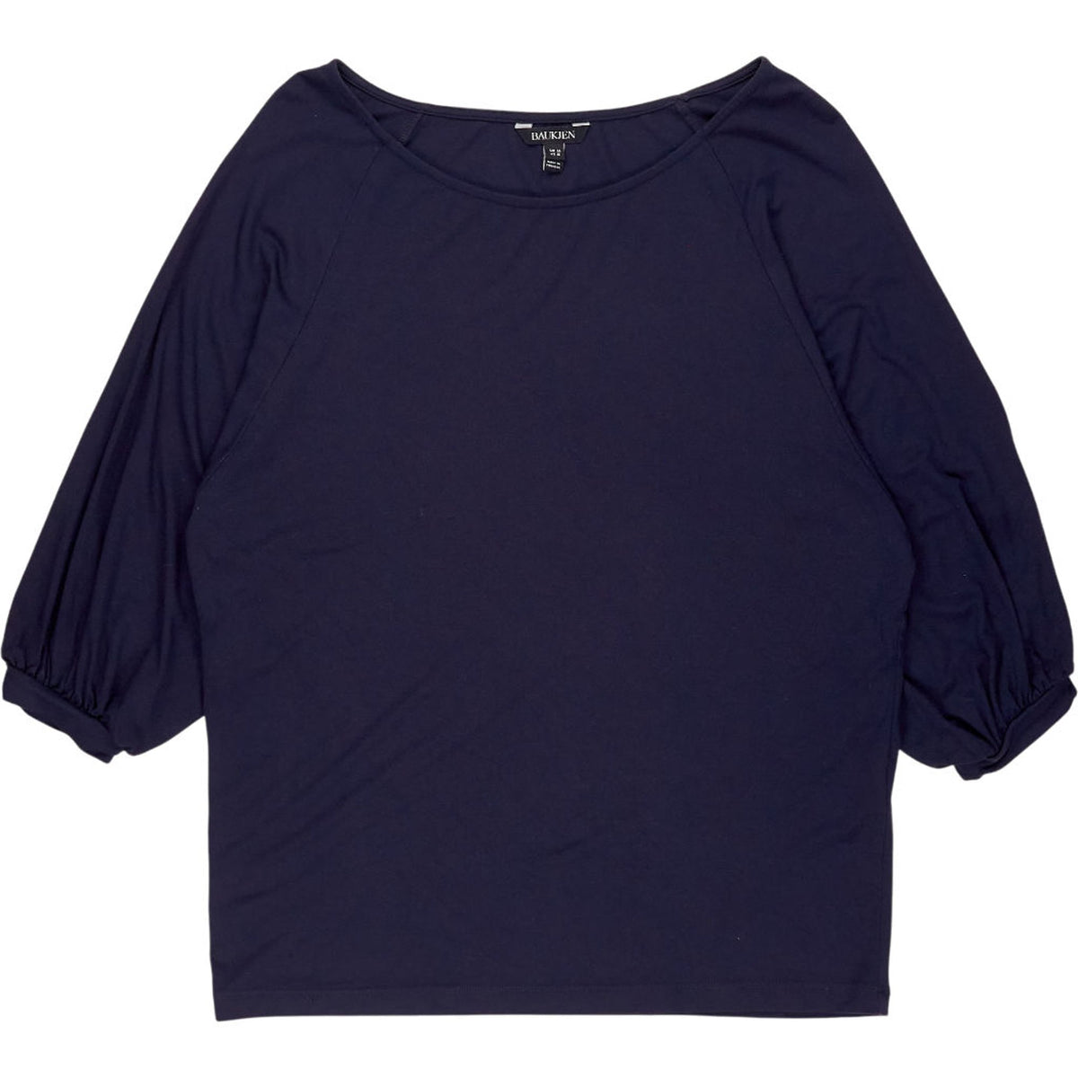 Baukjen Navy Viscose Top