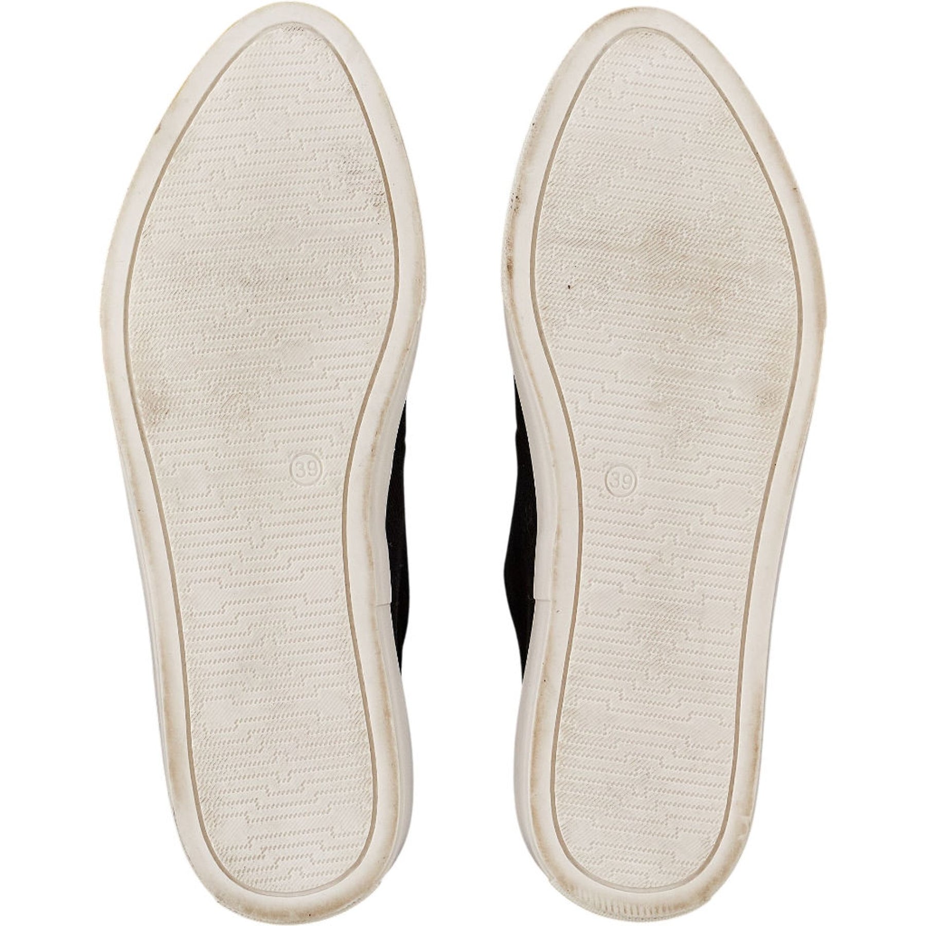 Mother of Pearl Black Slip-On Trainers