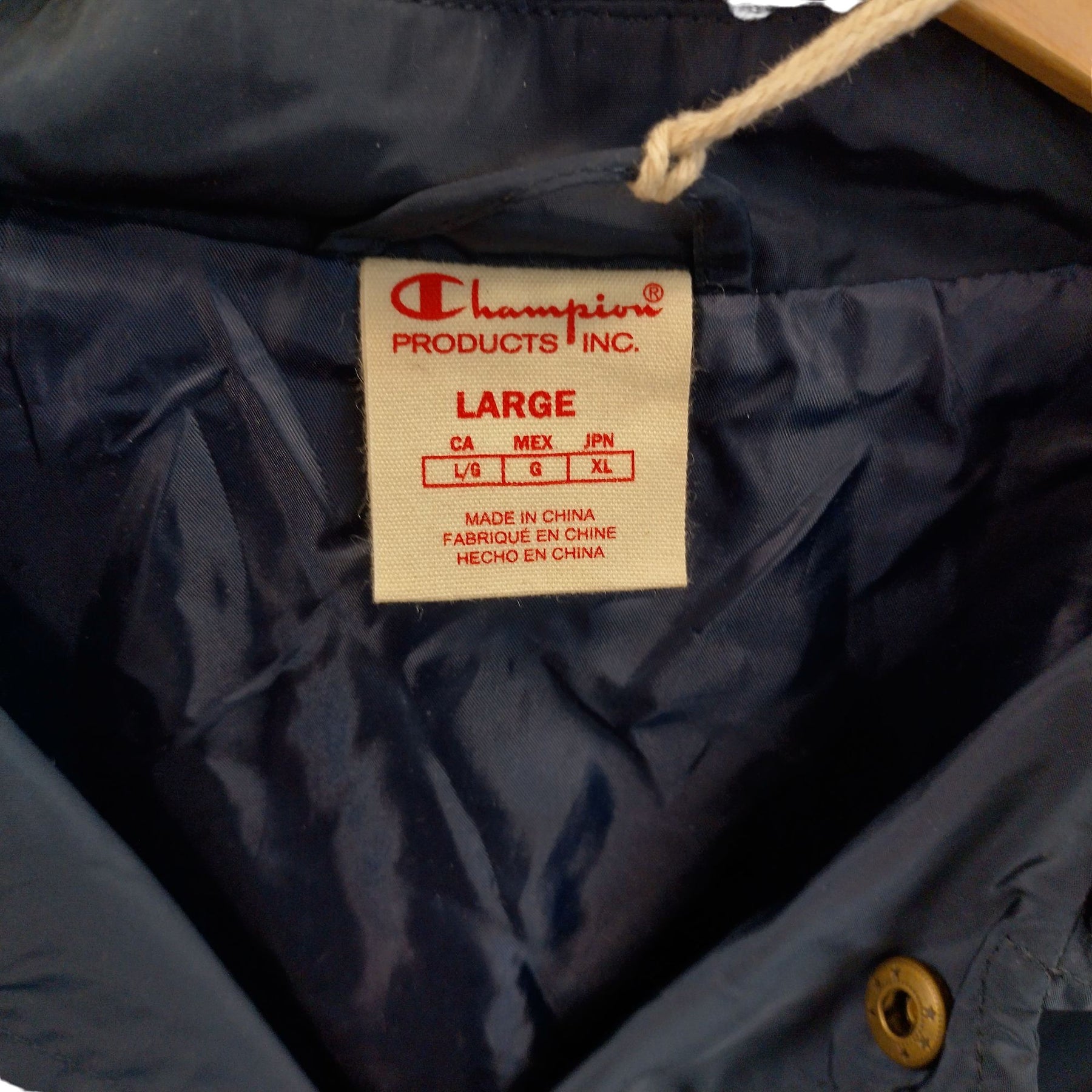 Champion Blue Polyester Jacket