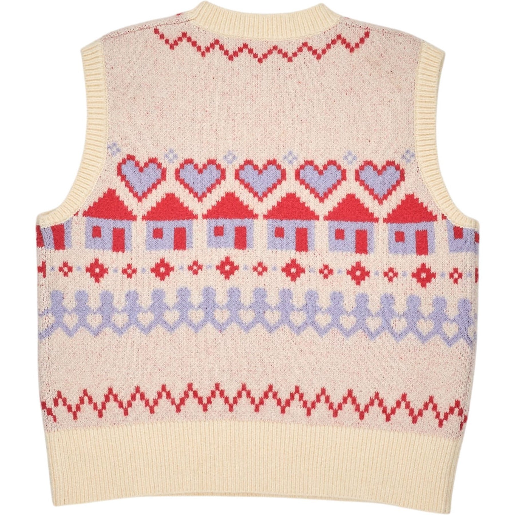 OMNES Cream Bobbi Sweater Vest