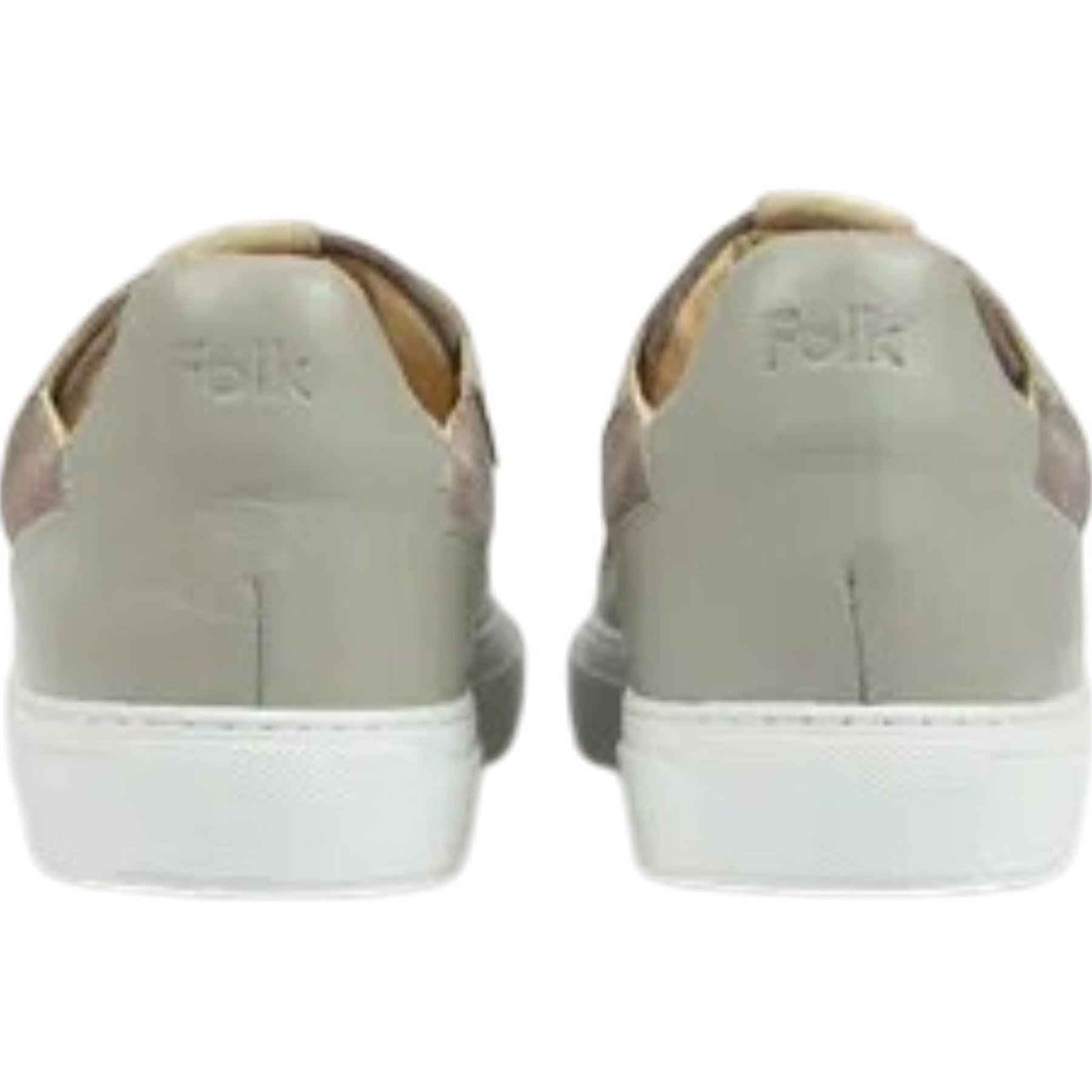 Folk Concrete Suede Leather Trainers