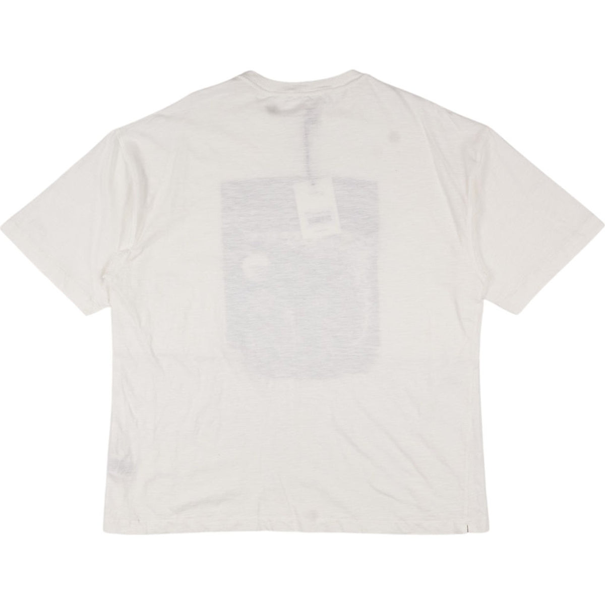 YMC White Graphic Print T-Shirt
