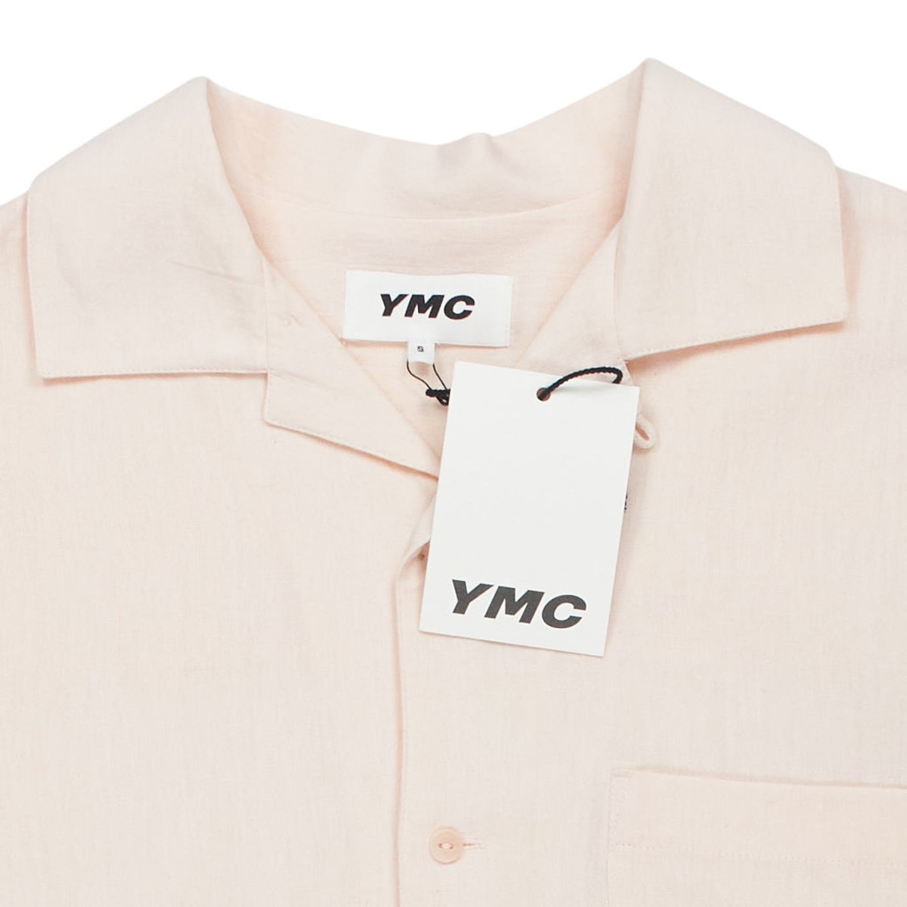 YMC Light Pink Embroidered Shirt
