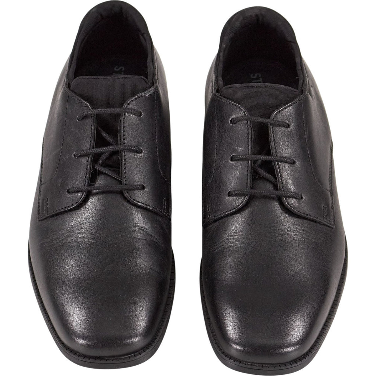 Start-Rite Black Leather Academy Shoes