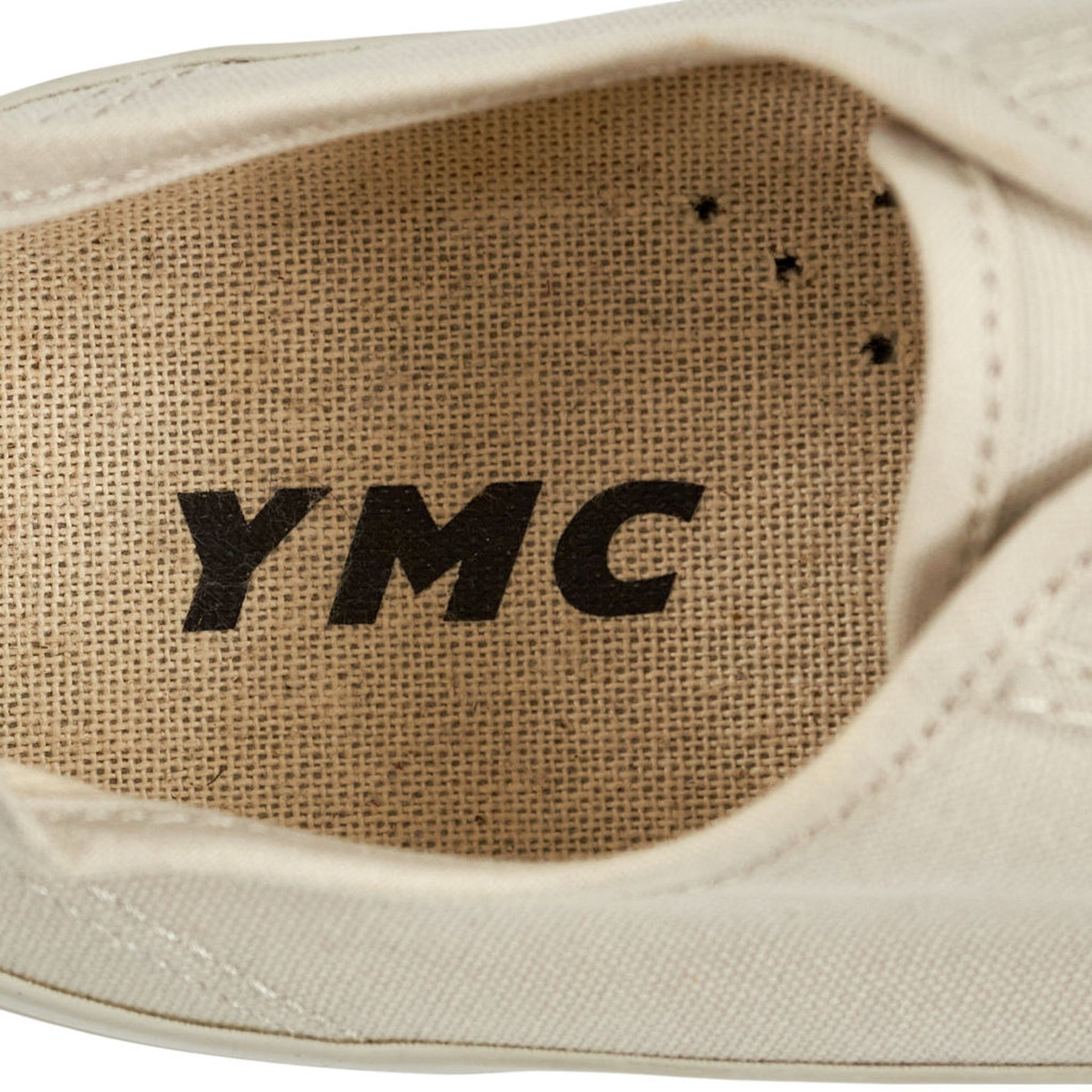 YMC Beige Canvas Trainers