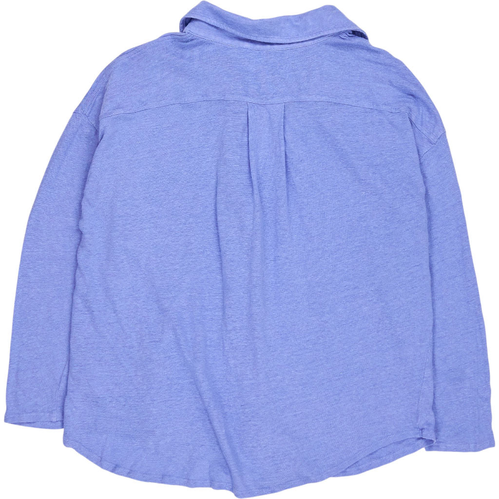 NRBY Blue Linen Shirt