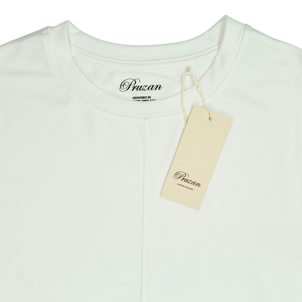 Pruzan White The Fitted Long Sleeve Shirt