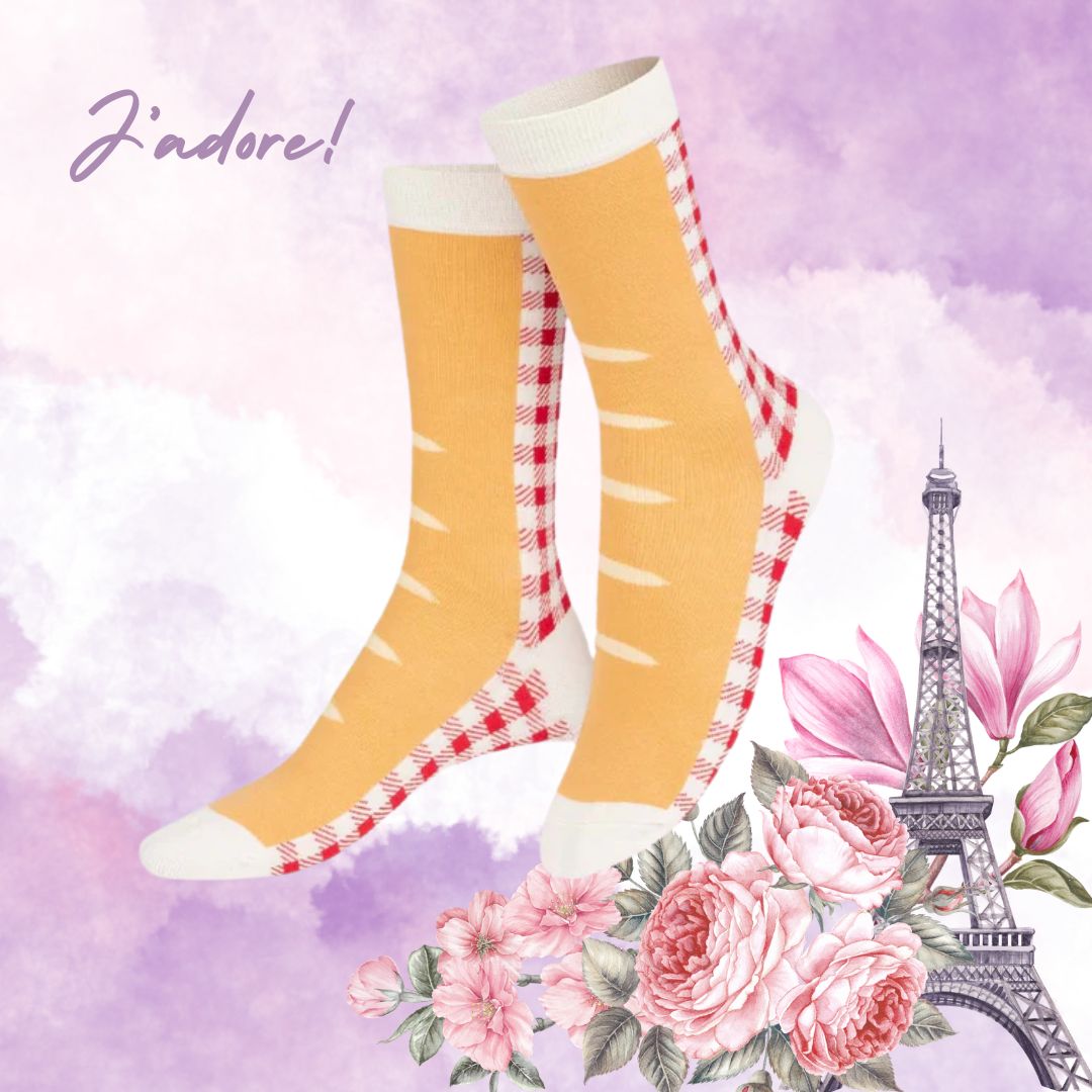 'French Baguette' Socks