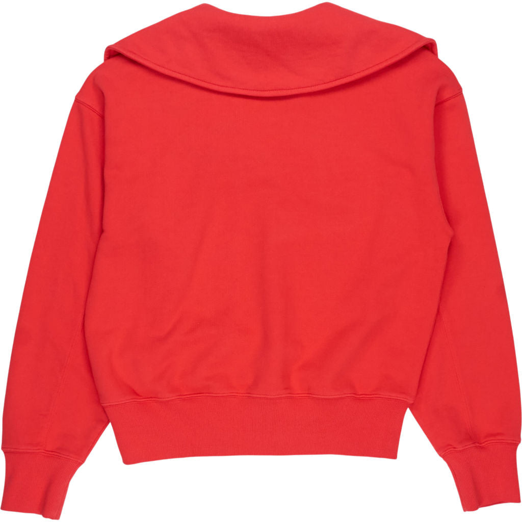Hush Red V-Neck Knit Jumper