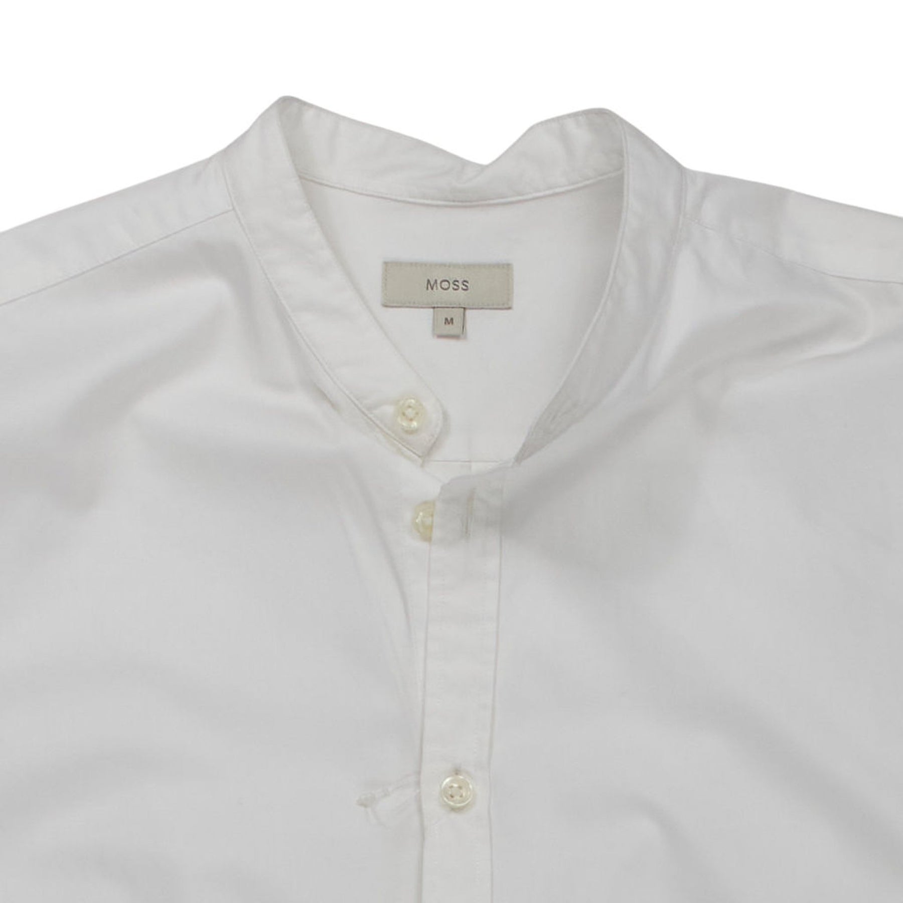 Moss White Long Sleeve Shirt