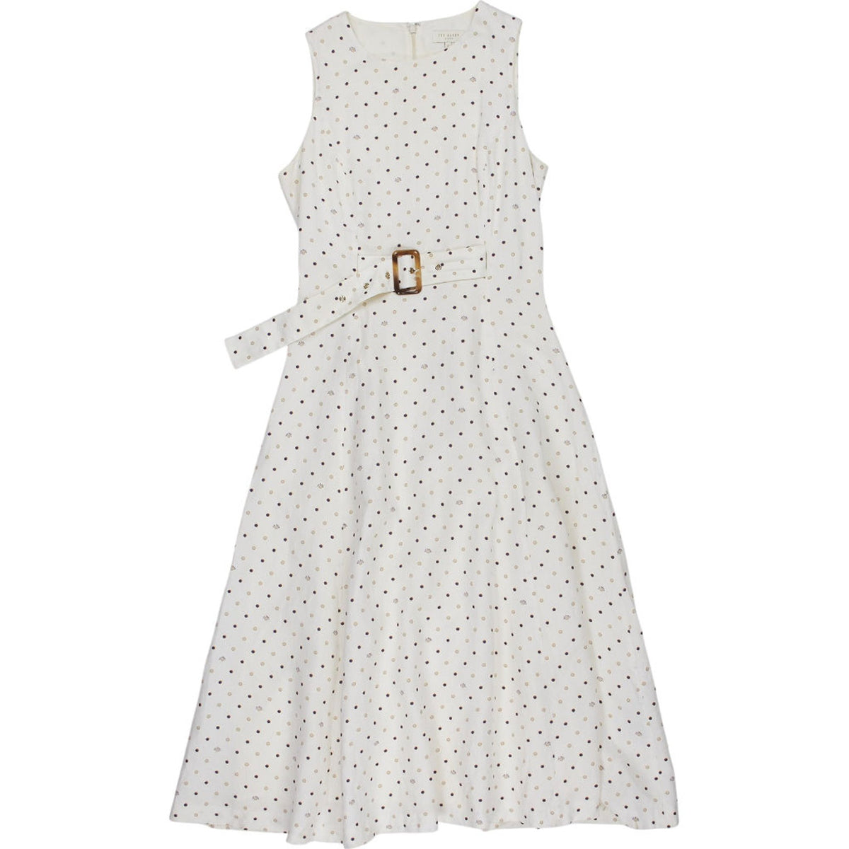 Ted Baker Cream Polka Dot Dress