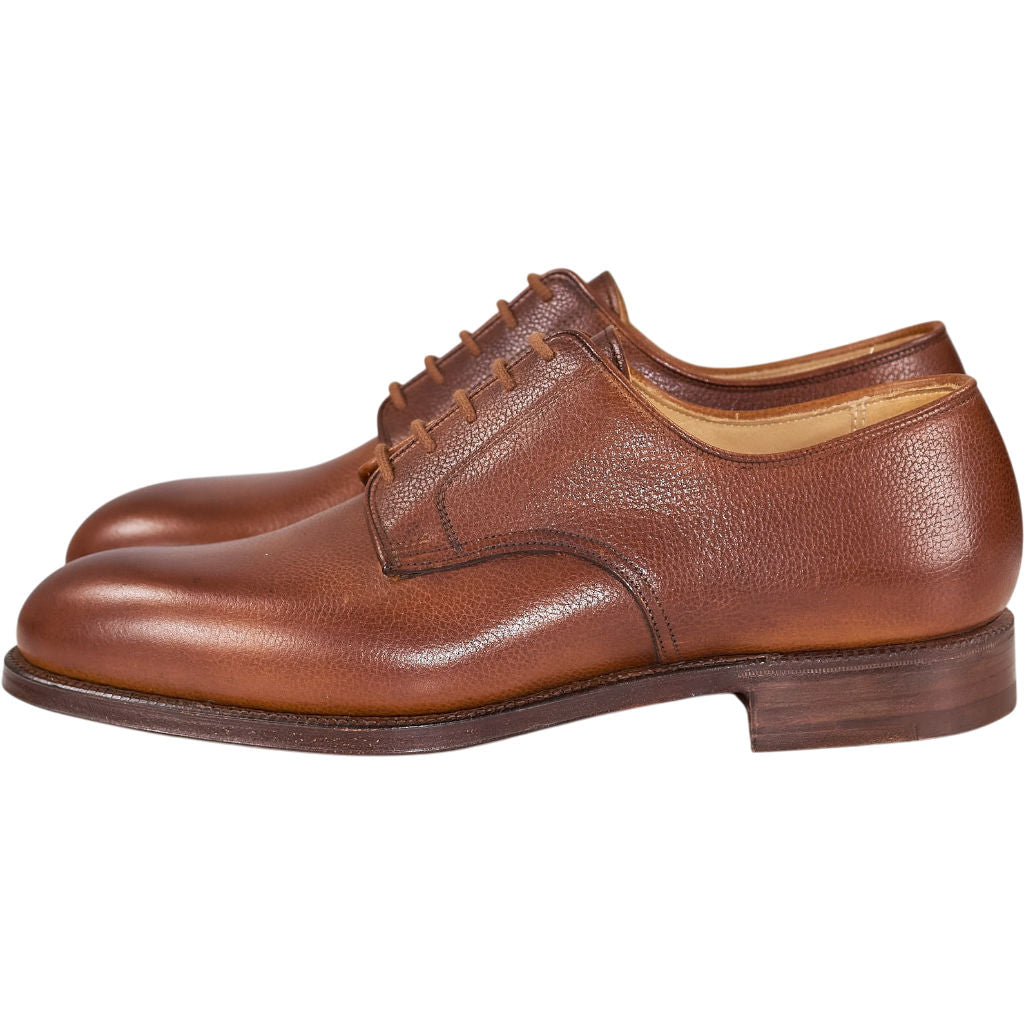 Crockett & Jones Brown Leather Oxford Shoes