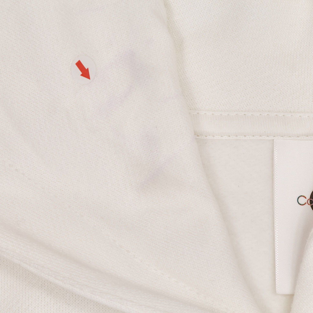 Calvin Klein White Sleeveless Hoodie