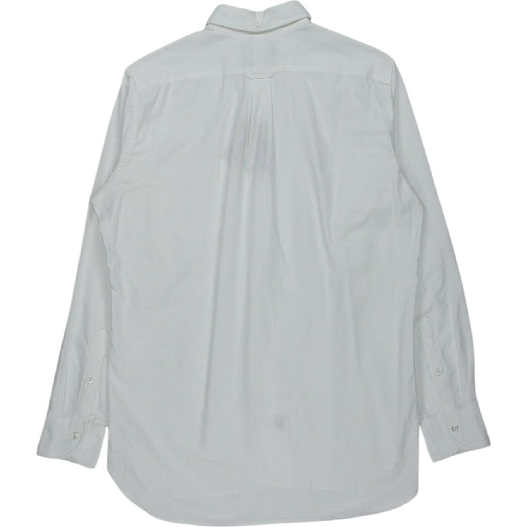 Drake's White Cotton Shirt