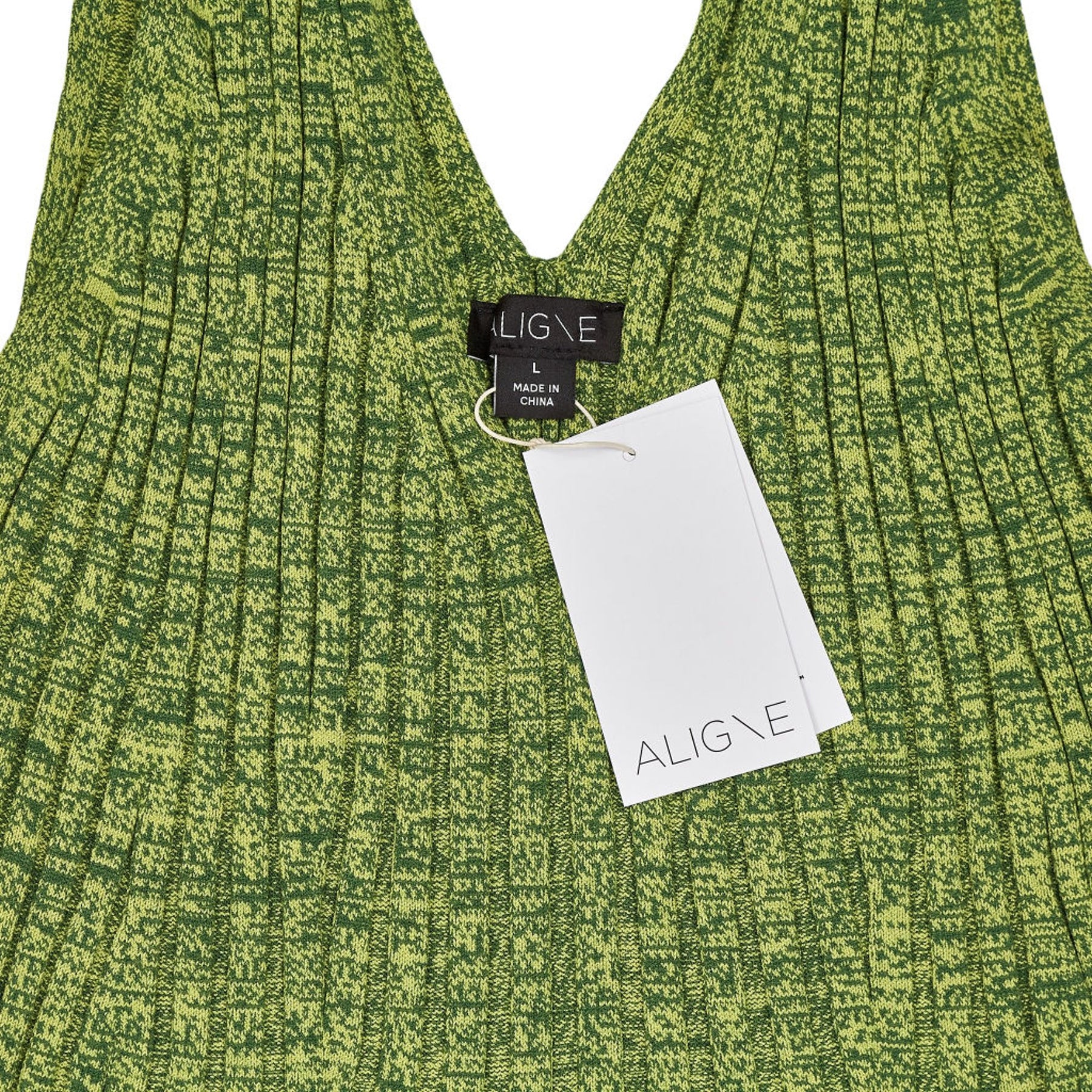 Aligne Green Sleeveless Maxi Dress