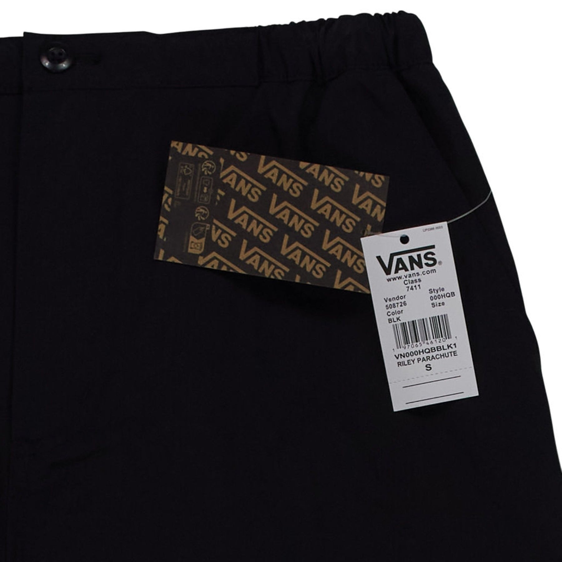 Vans Black Riley Parachute Skirt