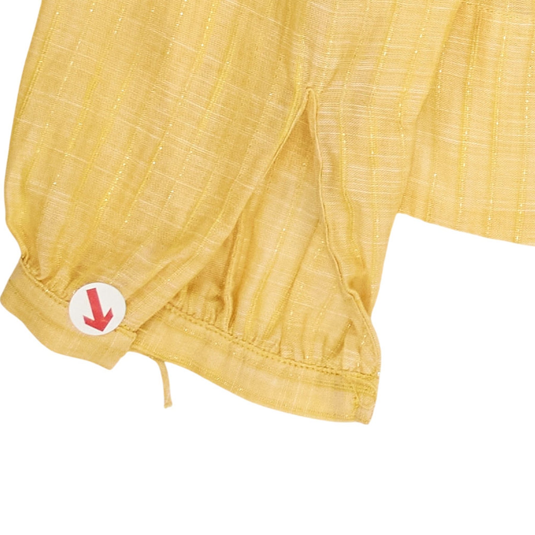 YMC Yellow Gathered Blouse 8