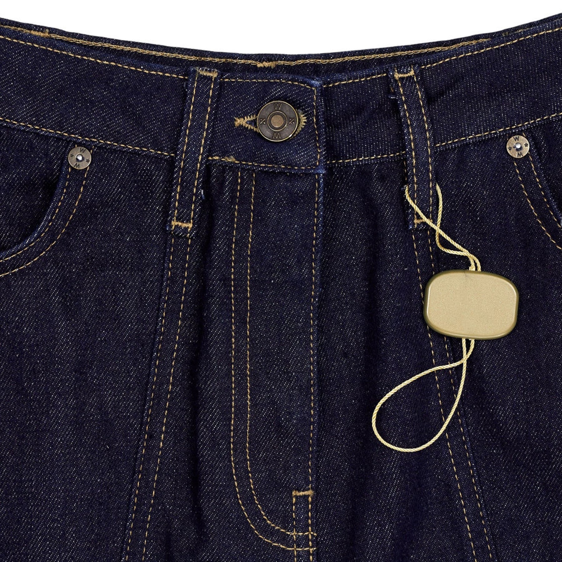 Moseley Road Blue Iris Denim Skirt