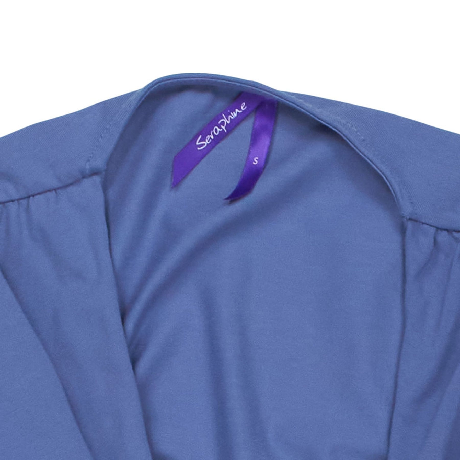 Seraphine Blue Maternity Top