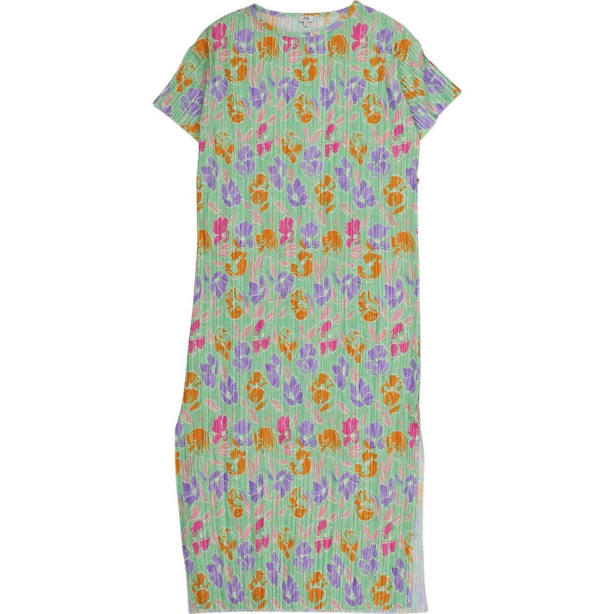 River Island Green Floral Dress