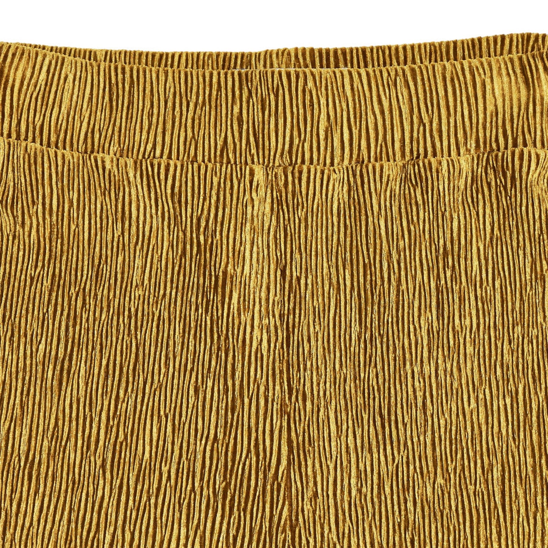 Wyse Gold Crinkle Trousers