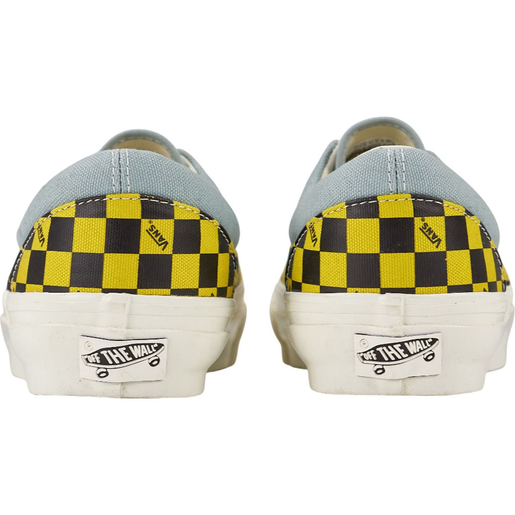 Vans Yellow Checkerboard LX Era Trainers US 9