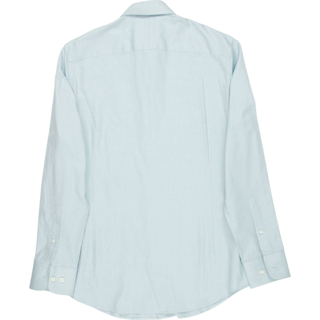 Moss Light Blue Cotton Shirt