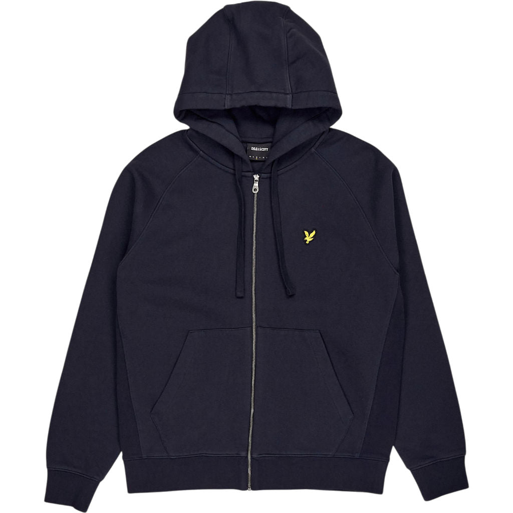 Lyle & Scott Navy Full Zip Hoodie