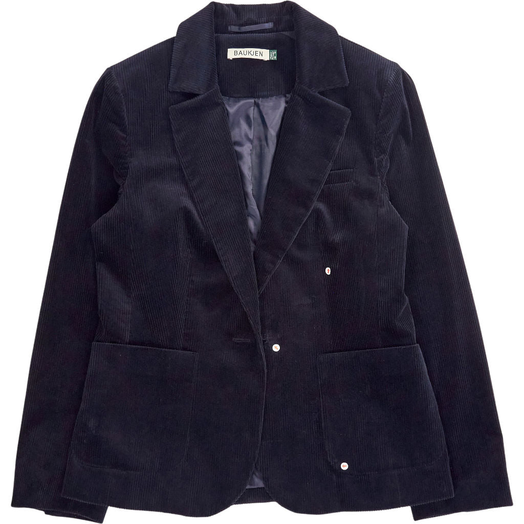 Baukjen Black Corduroy Blazer Jacket