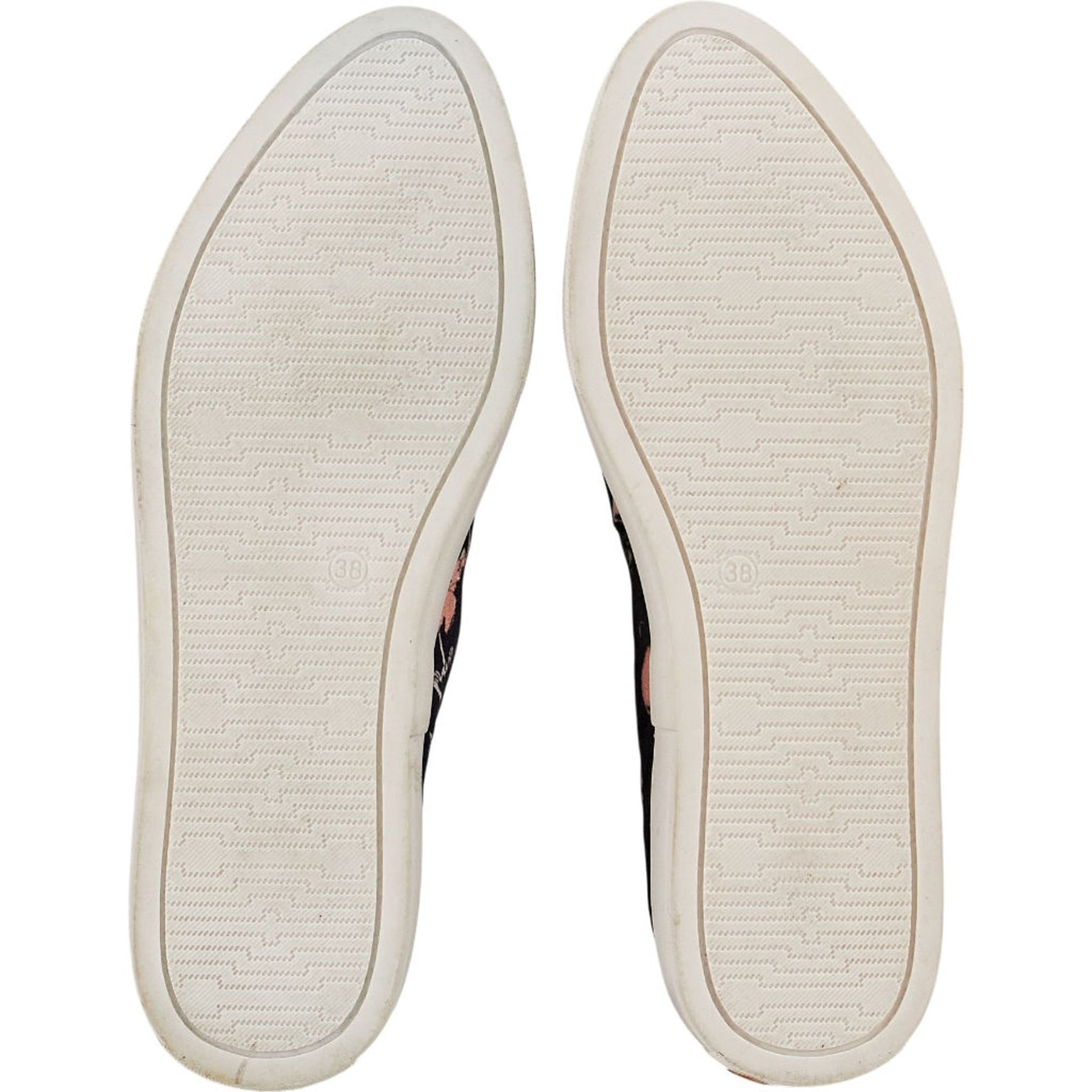Mother of Pearl Floral Slip-On Sneakers