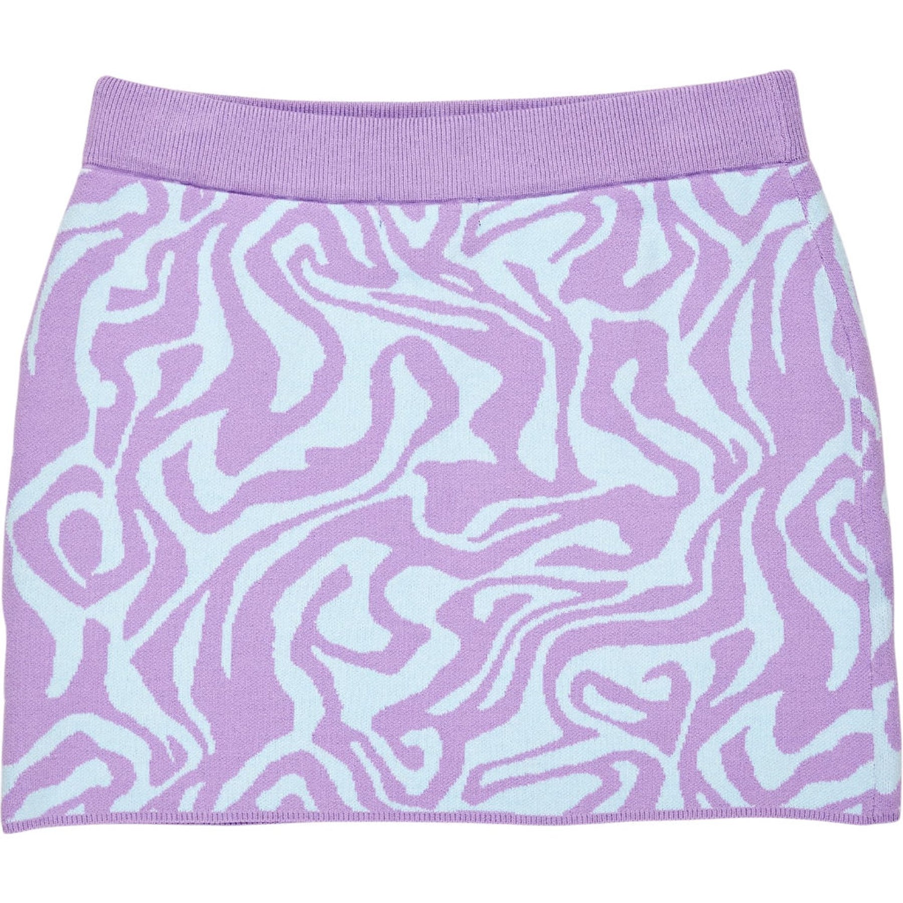 Motel Lavender Mint Hira Skirt Knit