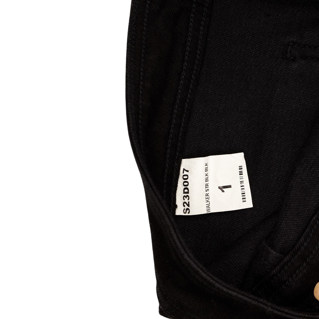 Wyse Black Straight Trousers 1,